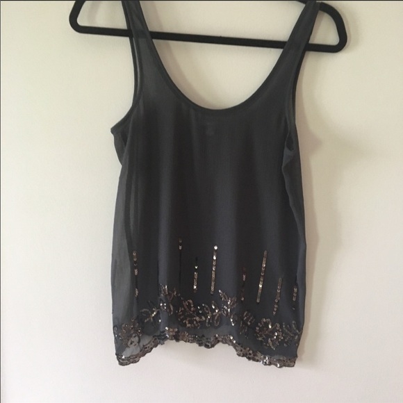 Aerie Gray Tank Top Blouse Extra Small - Picture 3 of 7